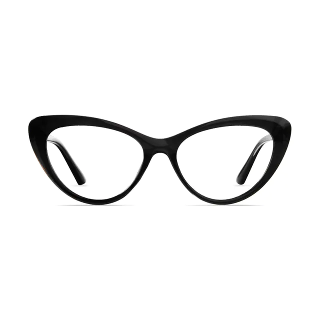 Cat-eye Black Eyeglasses
