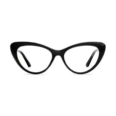Cat-eye Black Eyeglasses