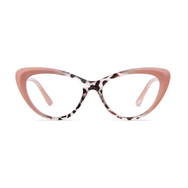 Cat-eye Tortoiseshell/Pink Eyeglasses