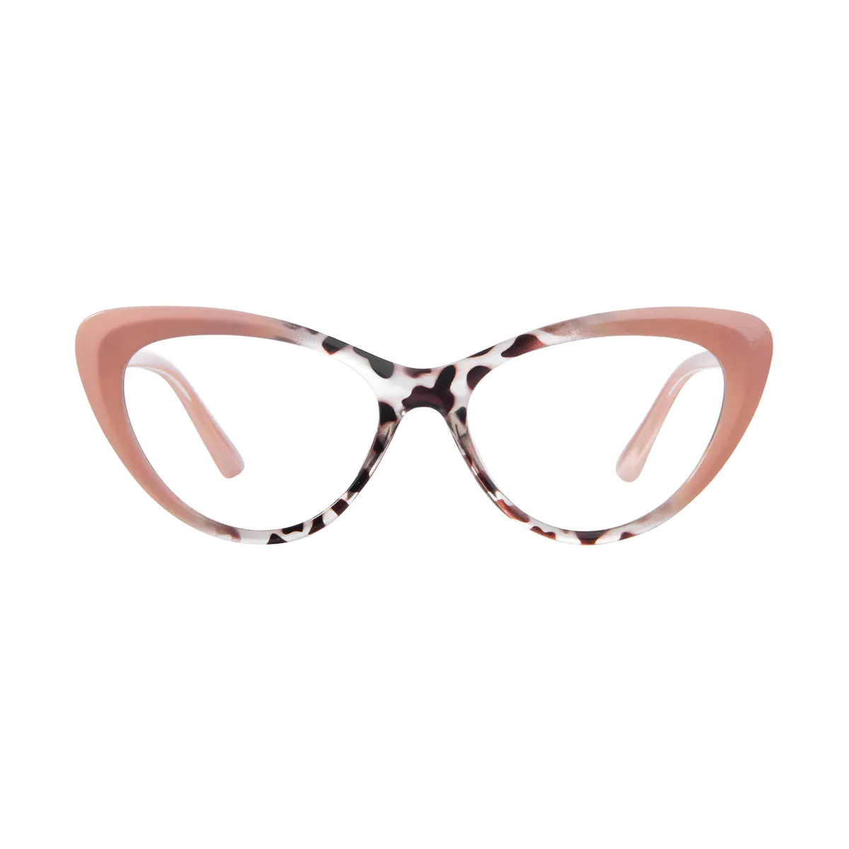 Cat-eye Tortoiseshell/Pink Eyeglasses