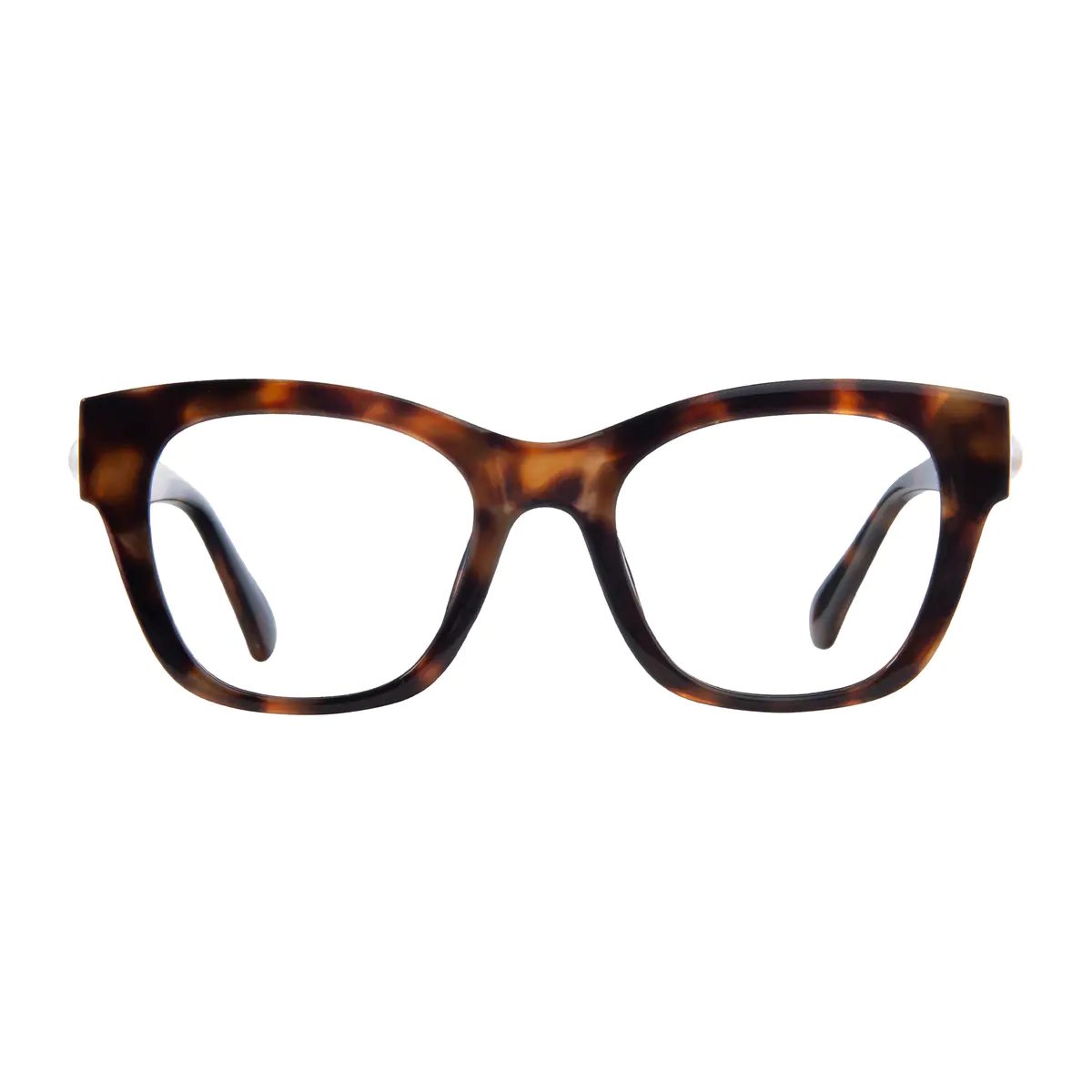 Square Tortoiseshell Eyeglasses