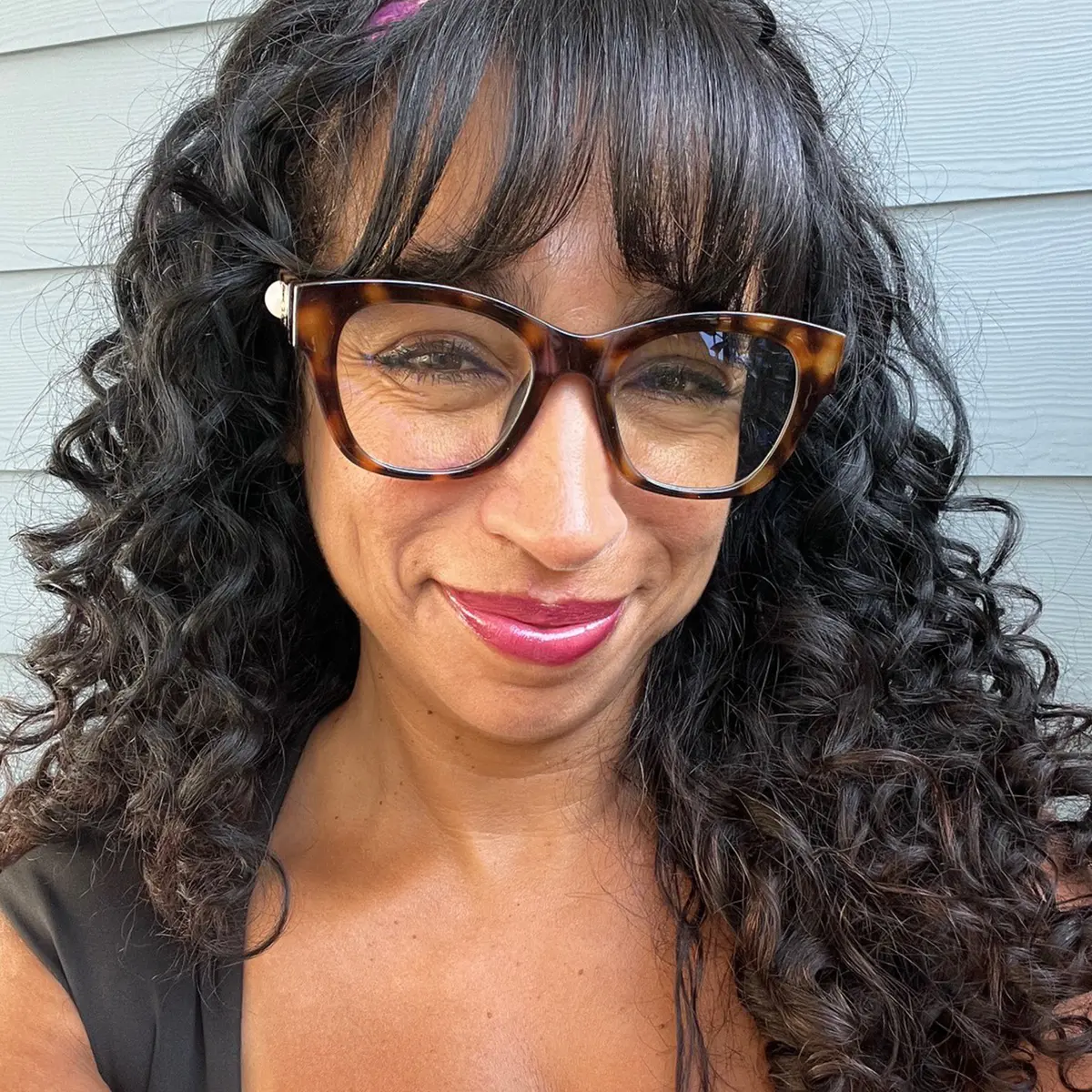 Square Tortoiseshell Eyeglasses