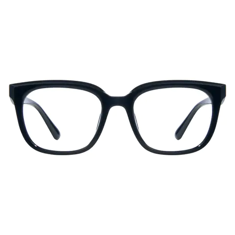 Square Black Eyeglasses