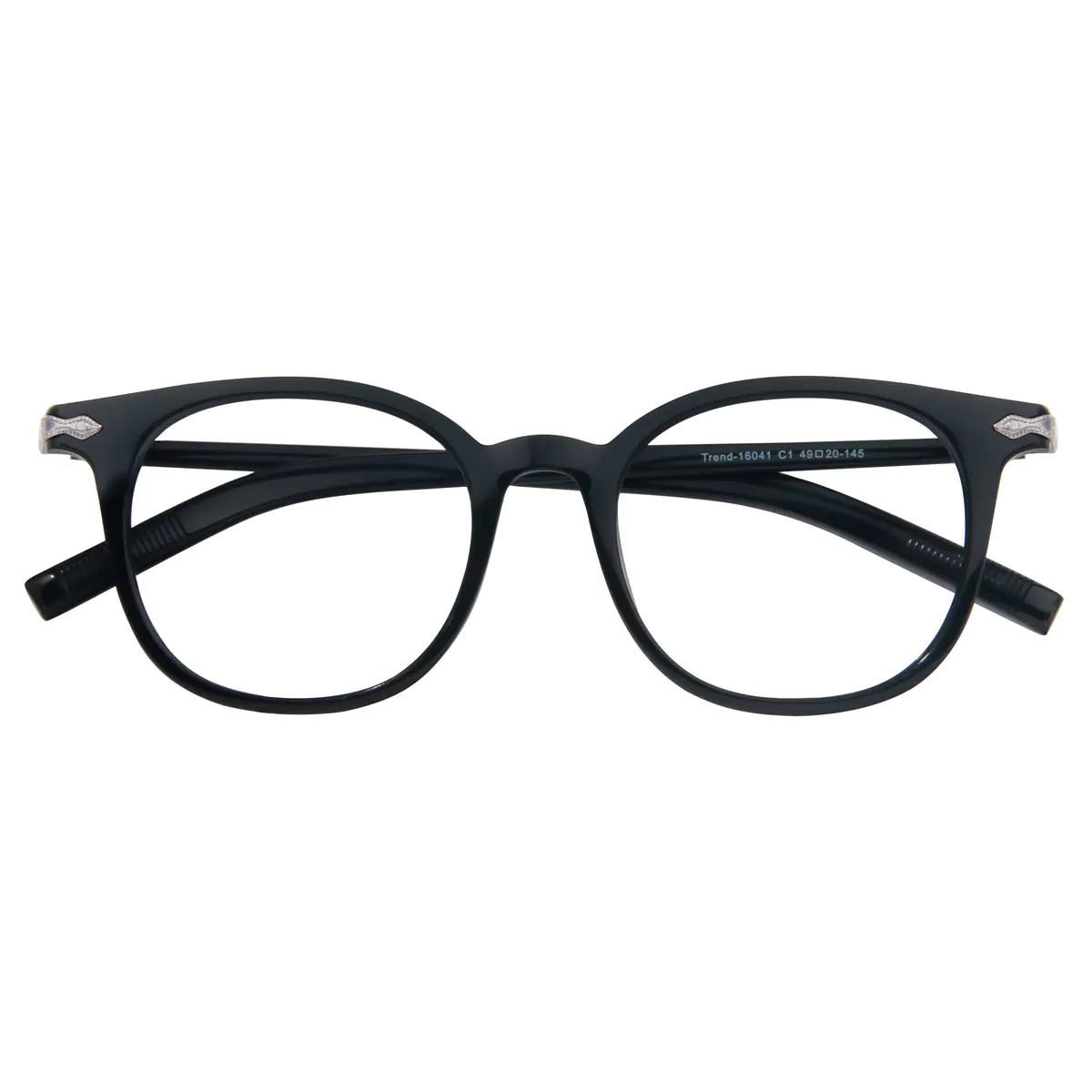 Round Black Eyeglasses