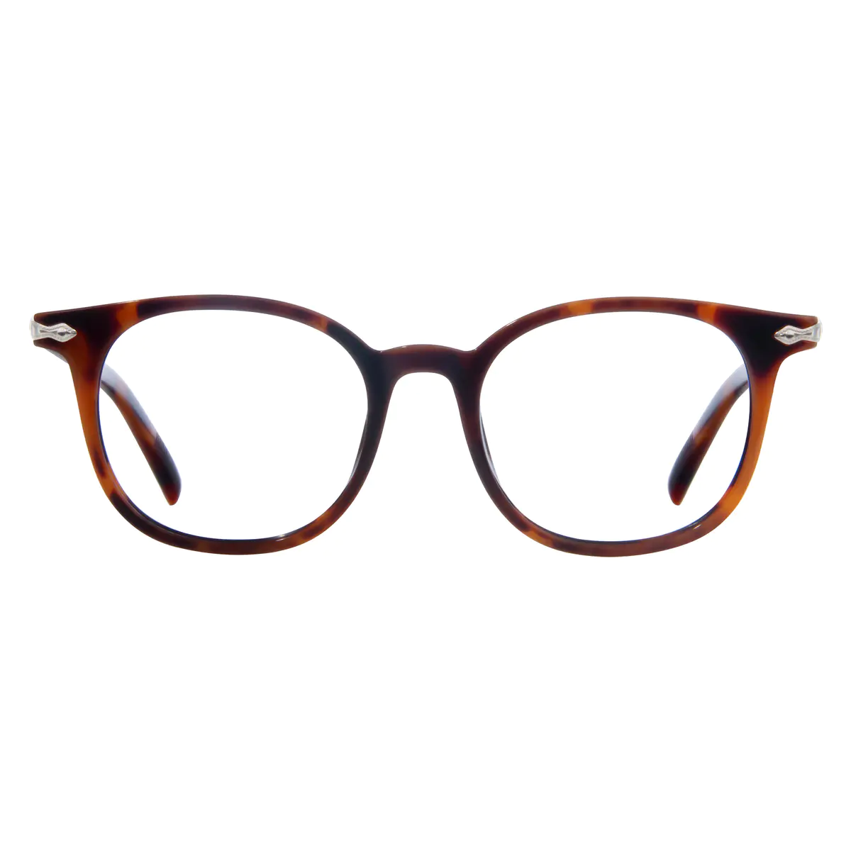 Round Tortoiseshell Eyeglasses
