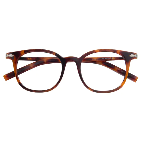 Round Tortoiseshell Eyeglasses