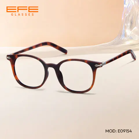 Round Tortoiseshell Eyeglasses