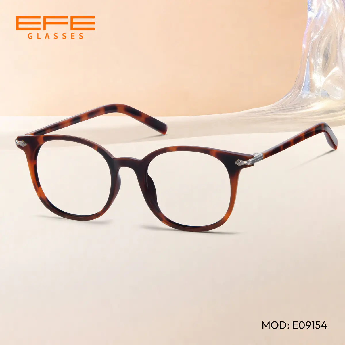 Round Tortoiseshell Eyeglasses