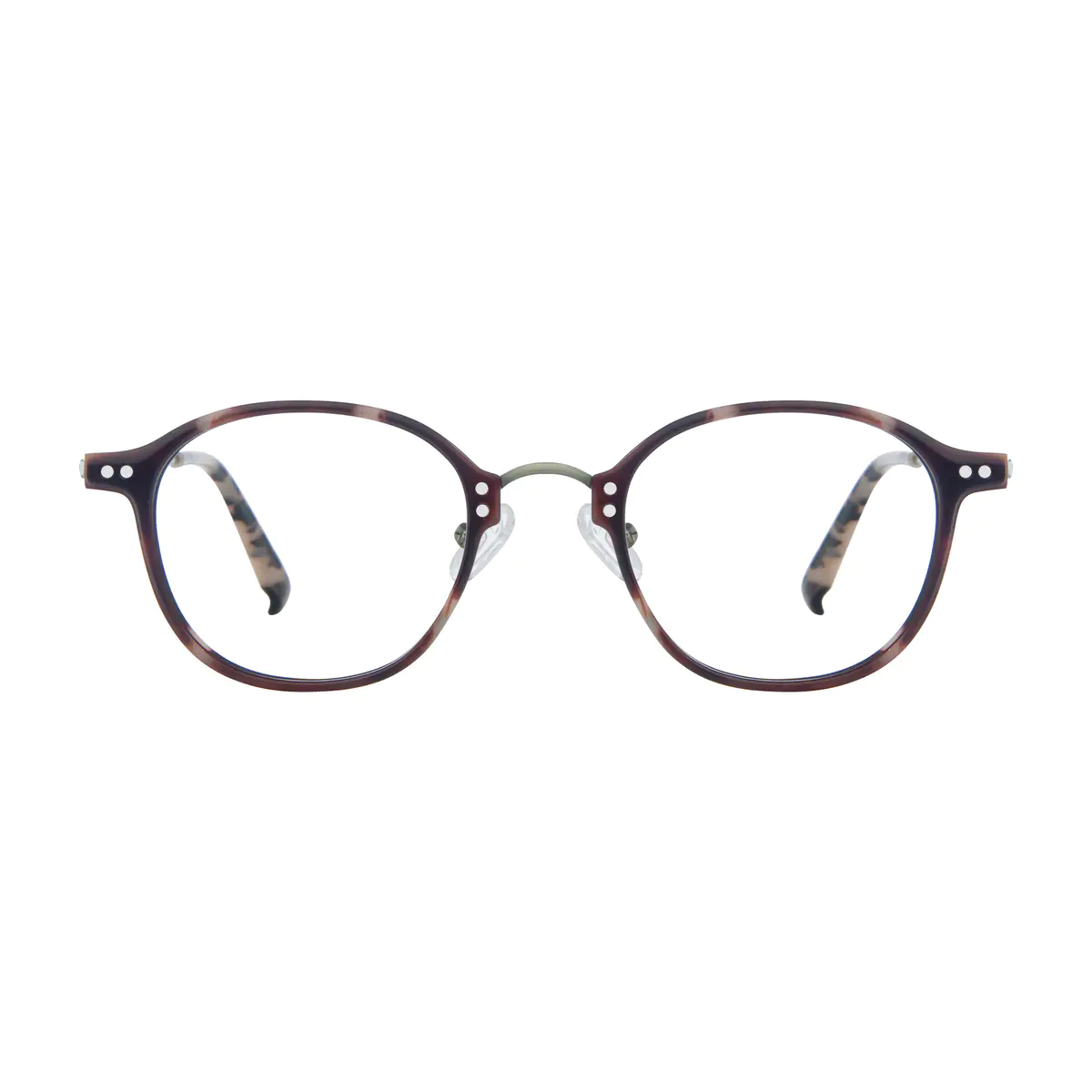 Round Tortoiseshell Eyeglasses