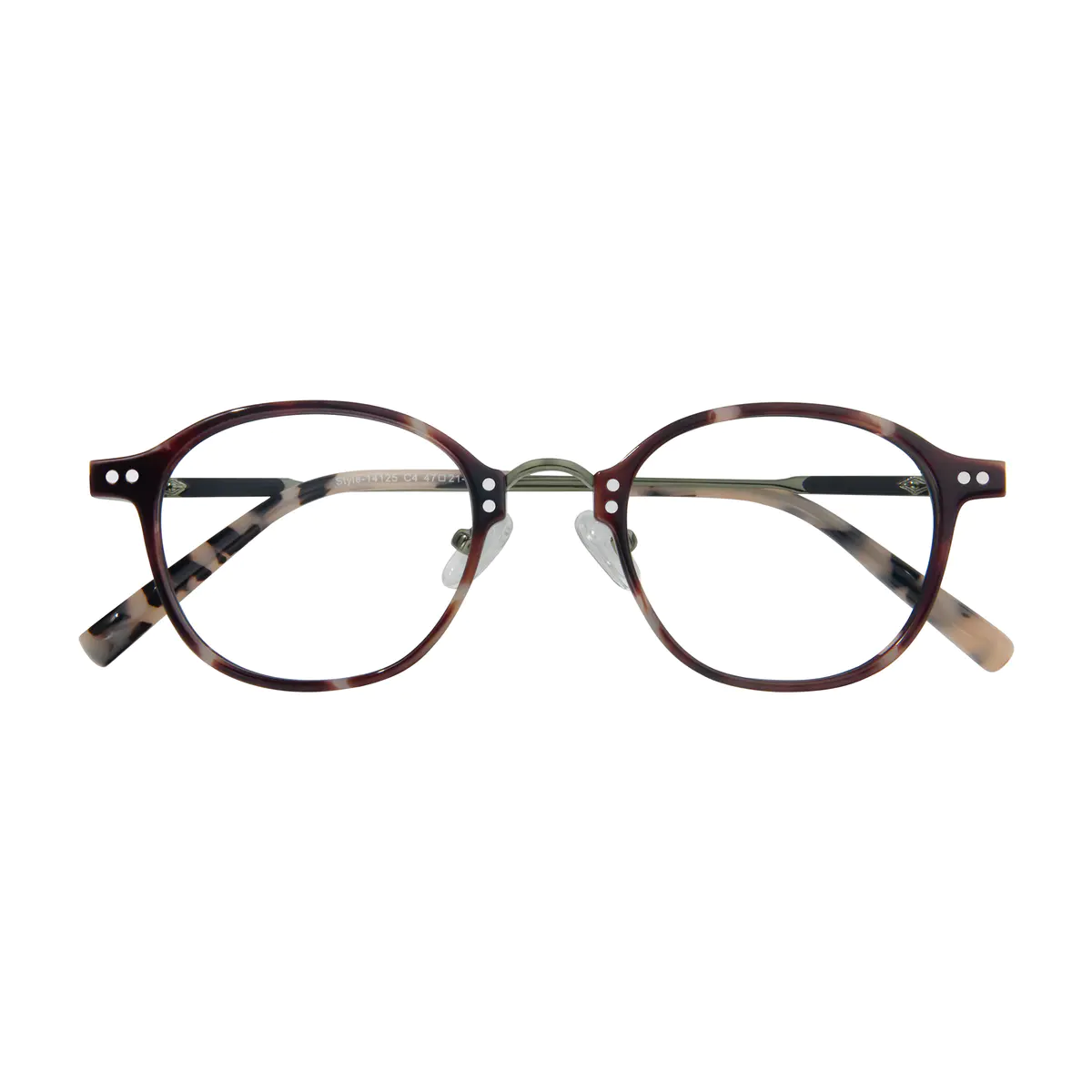 Round Tortoiseshell Eyeglasses