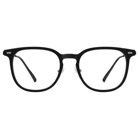 Square Black Eyeglasses