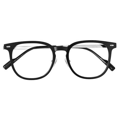 Square Black Eyeglasses
