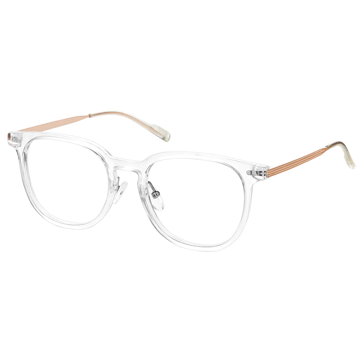 Square Clear Eyeglasses