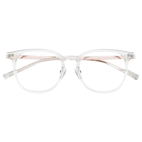 Square Clear Eyeglasses