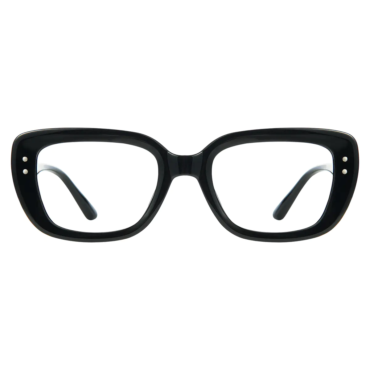 Rectangle Black Eyeglasses