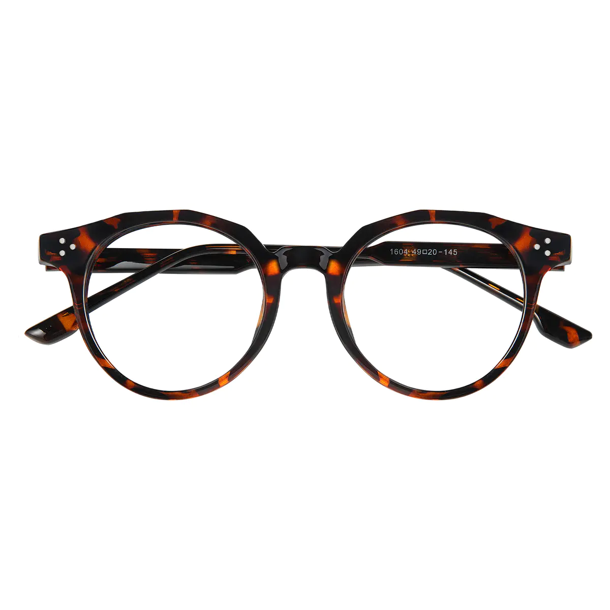 Round Tortoiseshell Eyeglasses