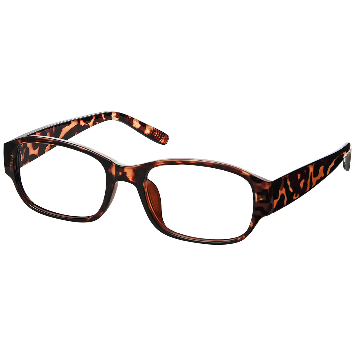 Rectangle Tortoiseshell Eyeglasses
