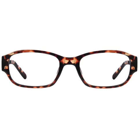 Rectangle Tortoiseshell Eyeglasses