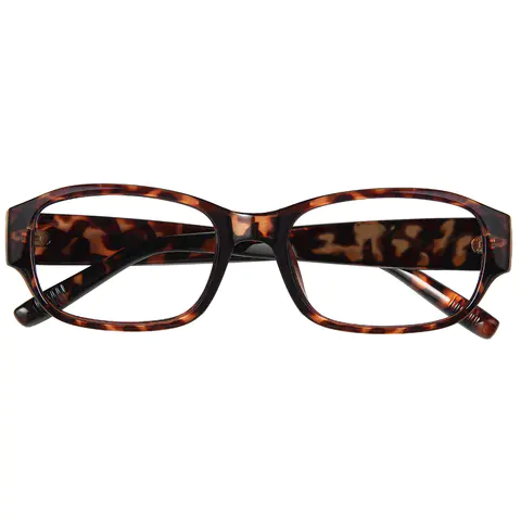 Rectangle Tortoiseshell Eyeglasses
