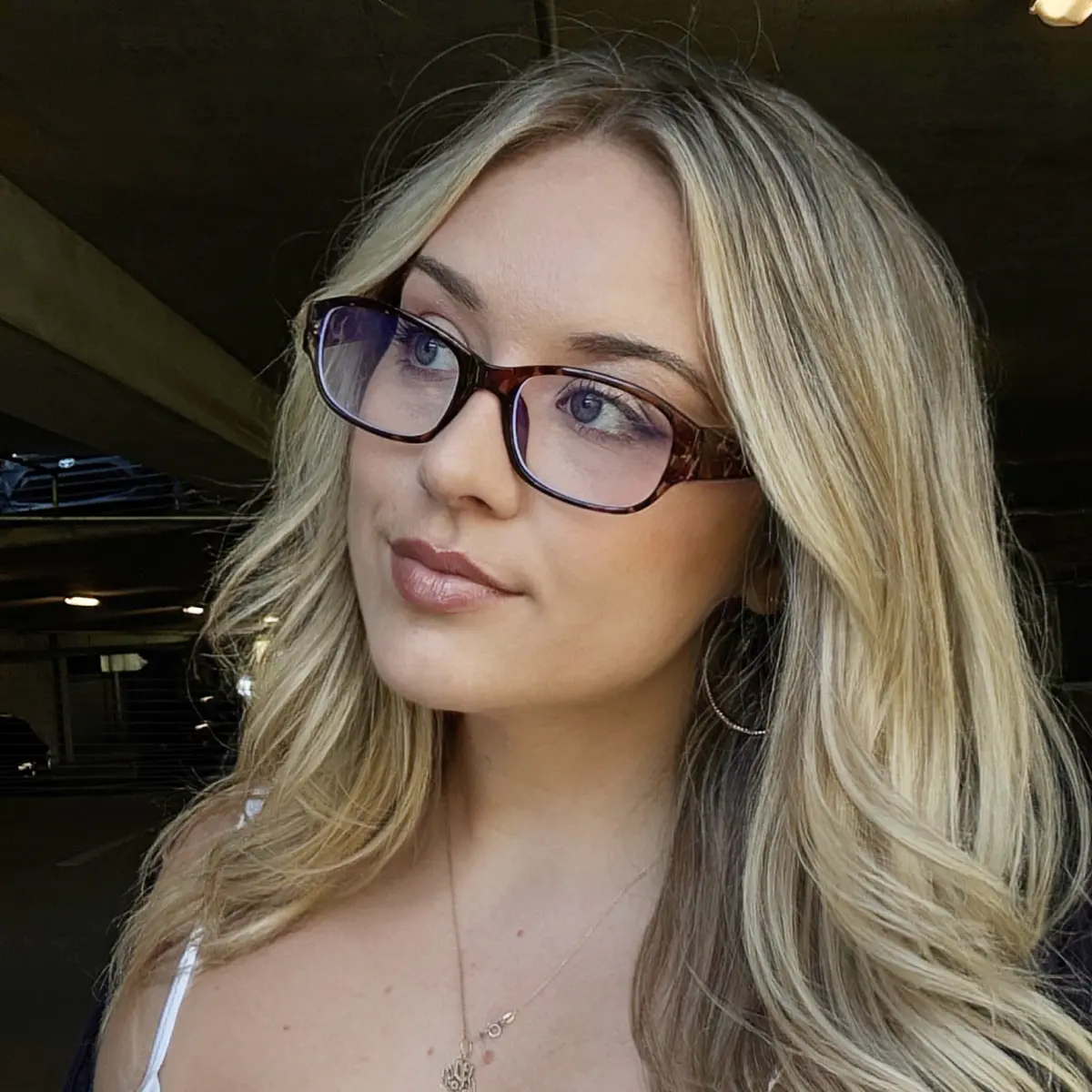 Rectangle Tortoiseshell Eyeglasses