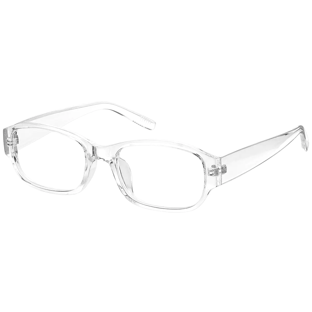 Rectangle Clear Eyeglasses