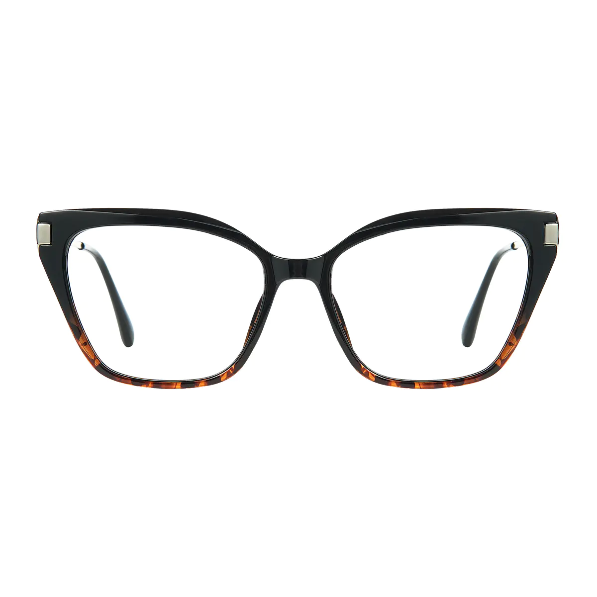 Cat-eye Black/Tortoiseshell Eyeglasses