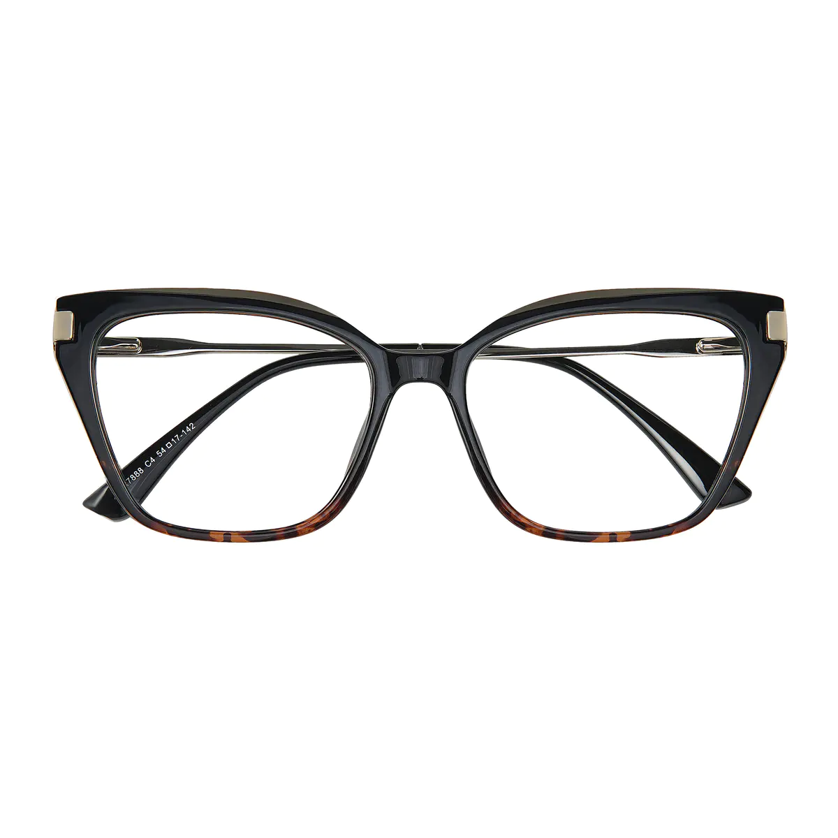Cat-eye Black/Tortoiseshell Eyeglasses