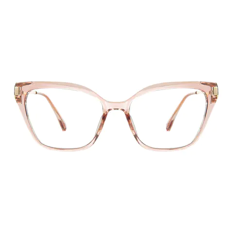 Cat-eye Pale Pink Eyeglasses