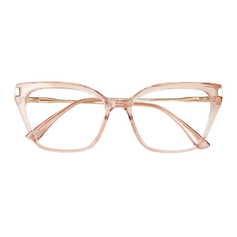Cat-eye Pale Pink Eyeglasses