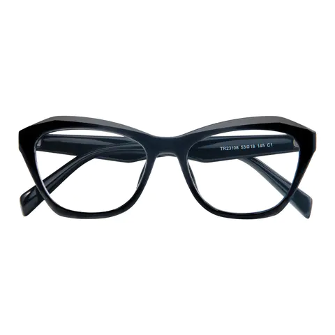 Cat-eye Black Eyeglasses