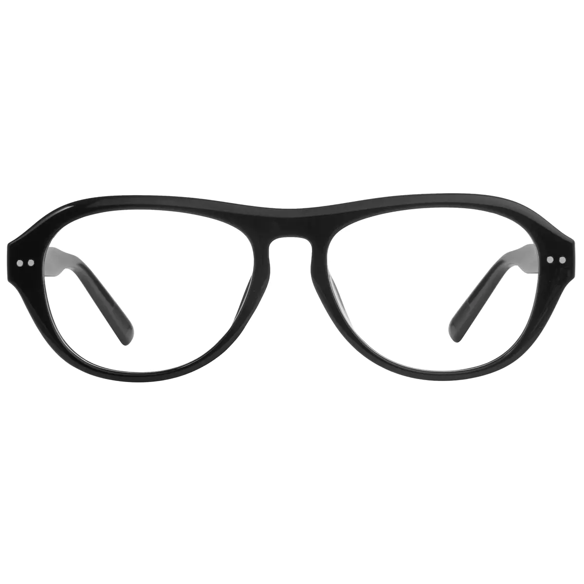 Aviator Black Eyeglasses