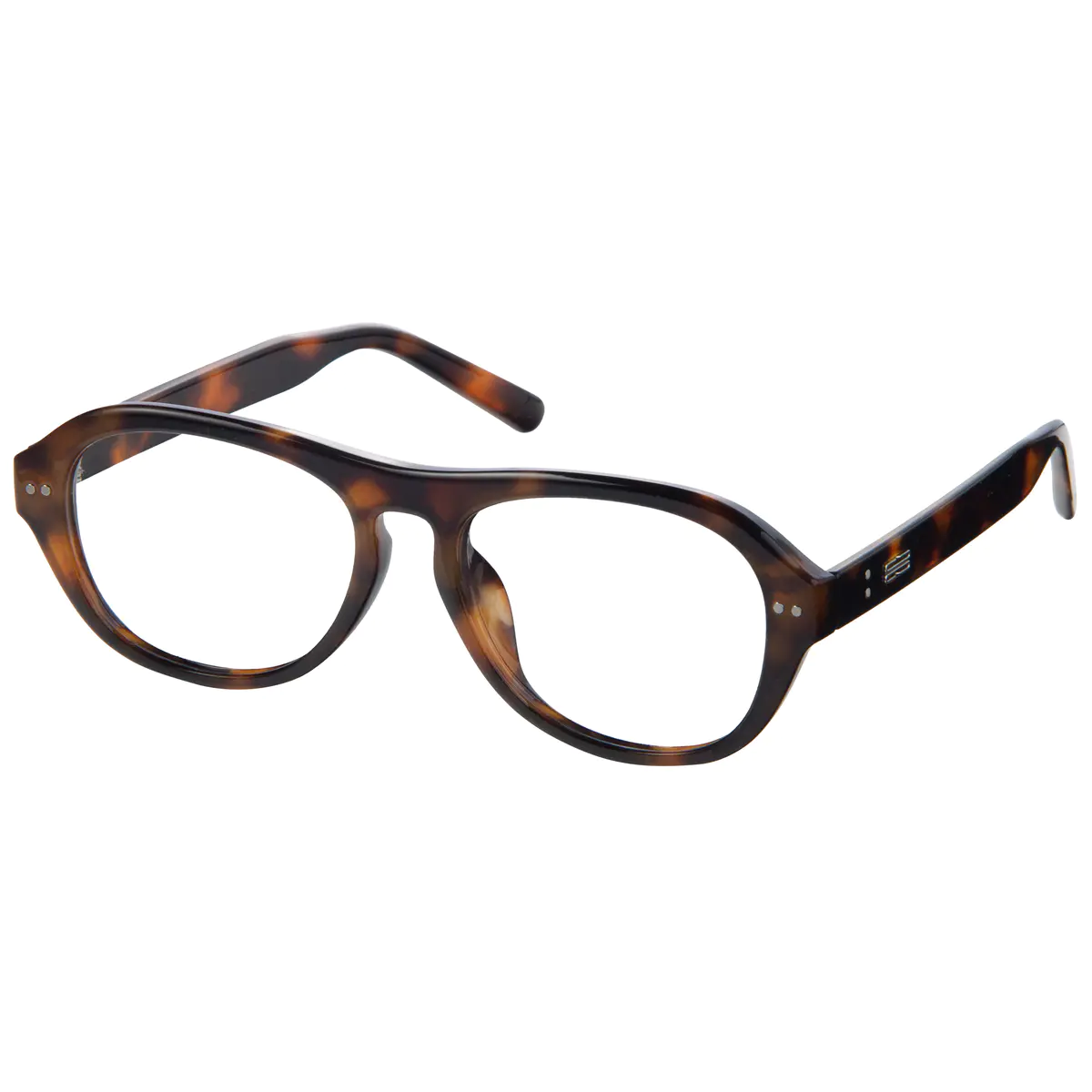 Aviator Tortoiseshell Eyeglasses
