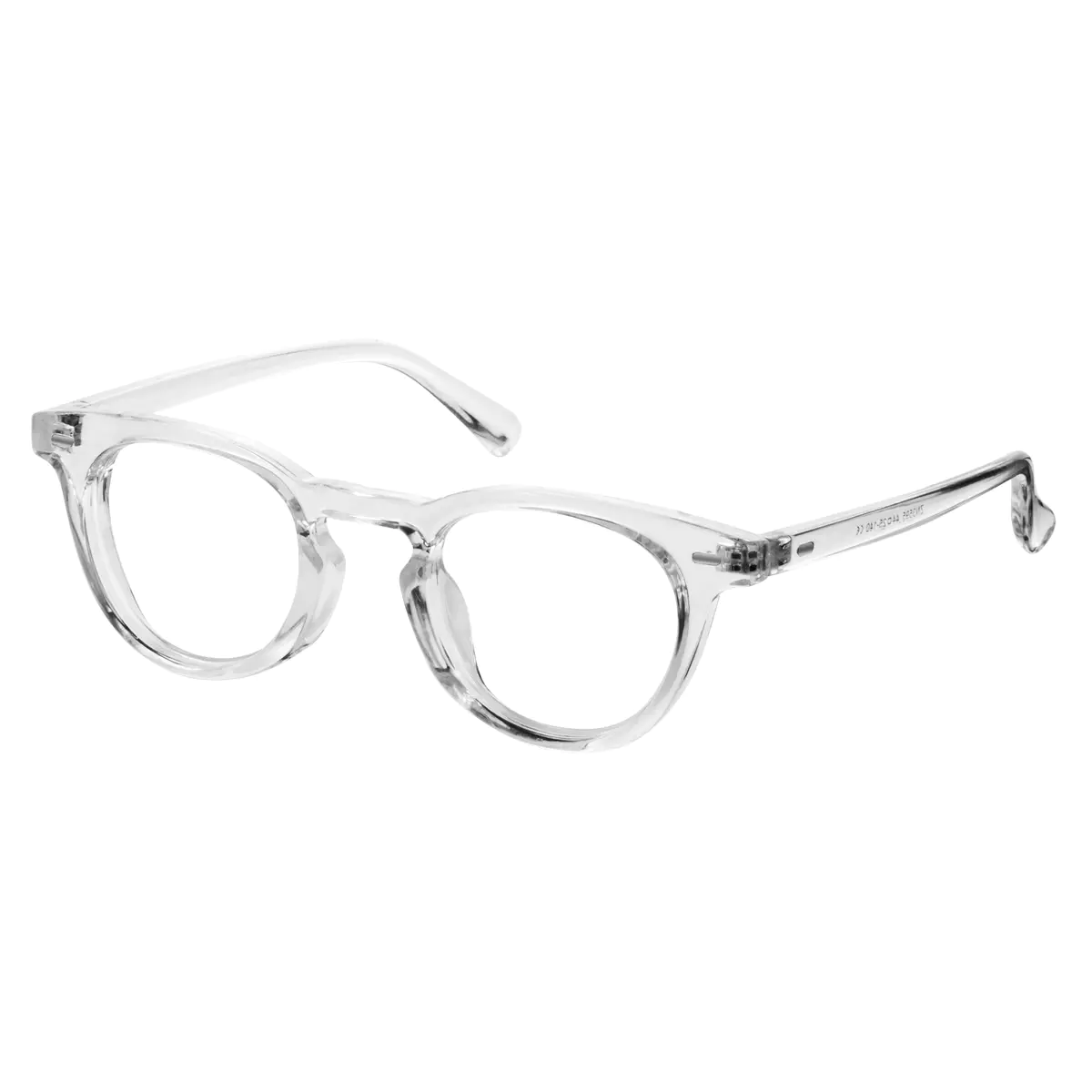 Round Clear Eyeglasses