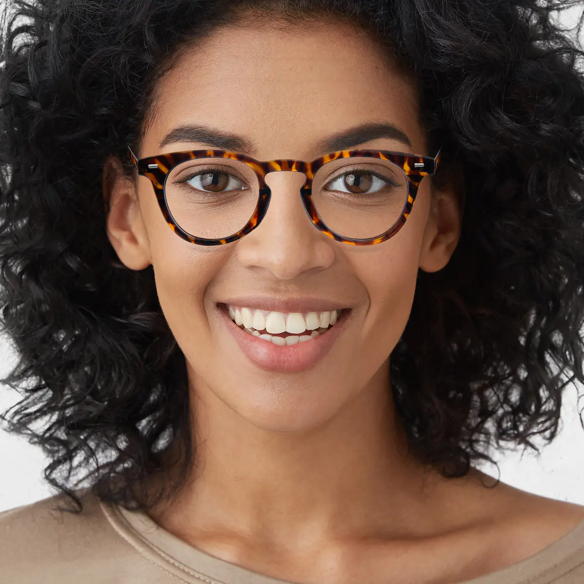 Round Clear Eyeglasses