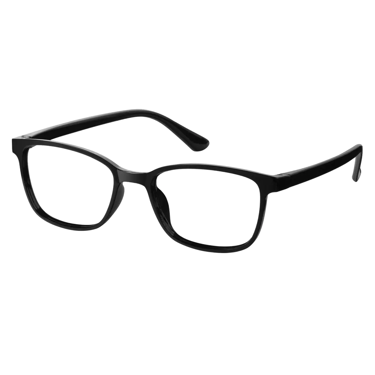 Rectangle Black Eyeglasses