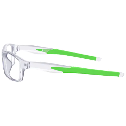 Rectangle Green Eyeglasses