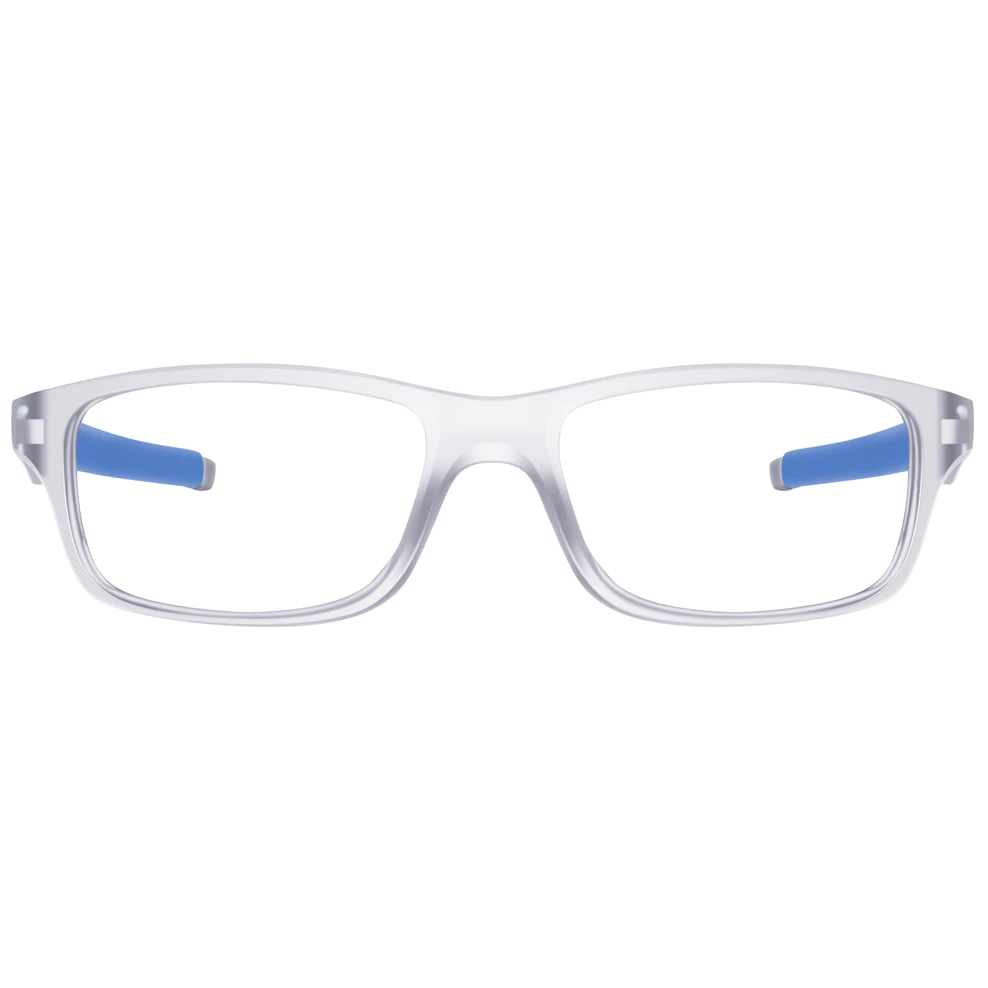 Rectangle Blue Eyeglasses