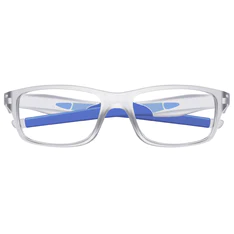 Rectangle Blue Eyeglasses