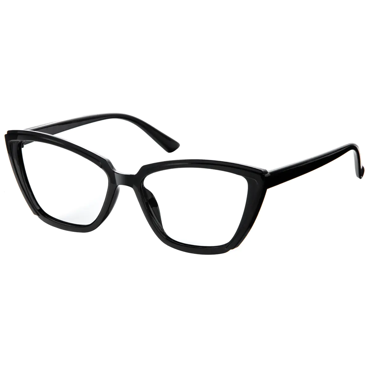 Cat-eye Black Eyeglasses