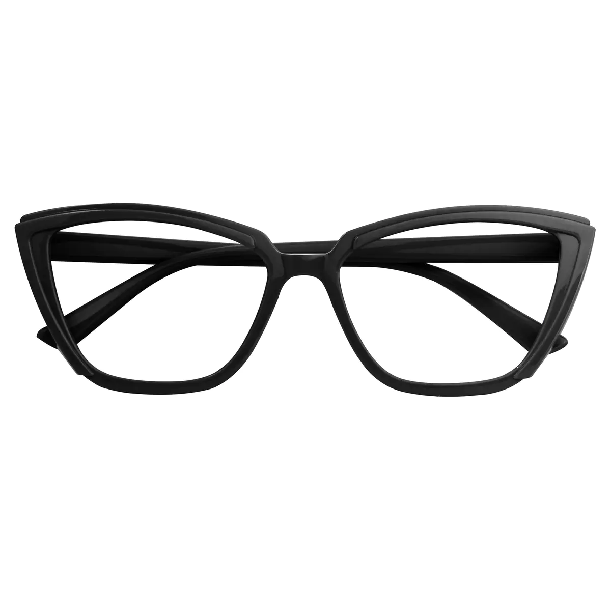 Cat-eye Black Eyeglasses