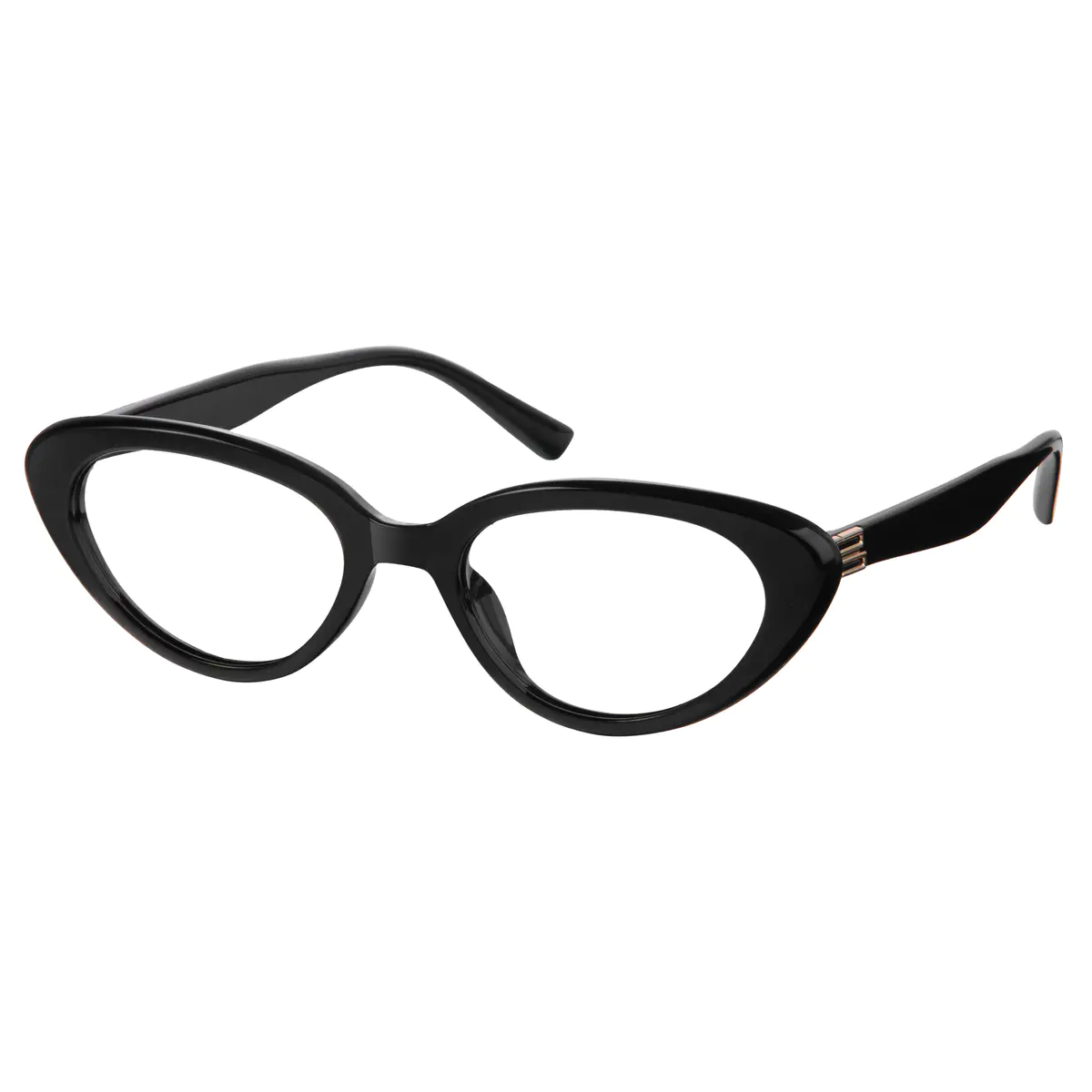 Cat-eye Black Eyeglasses