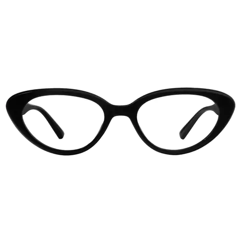 Cat-eye Black Eyeglasses