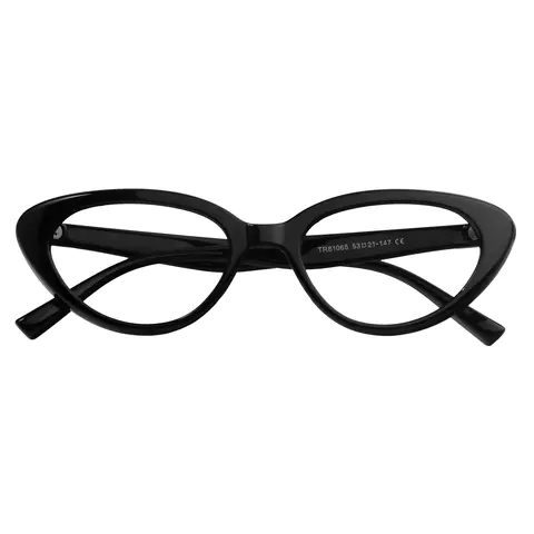 Cat-eye Black Eyeglasses