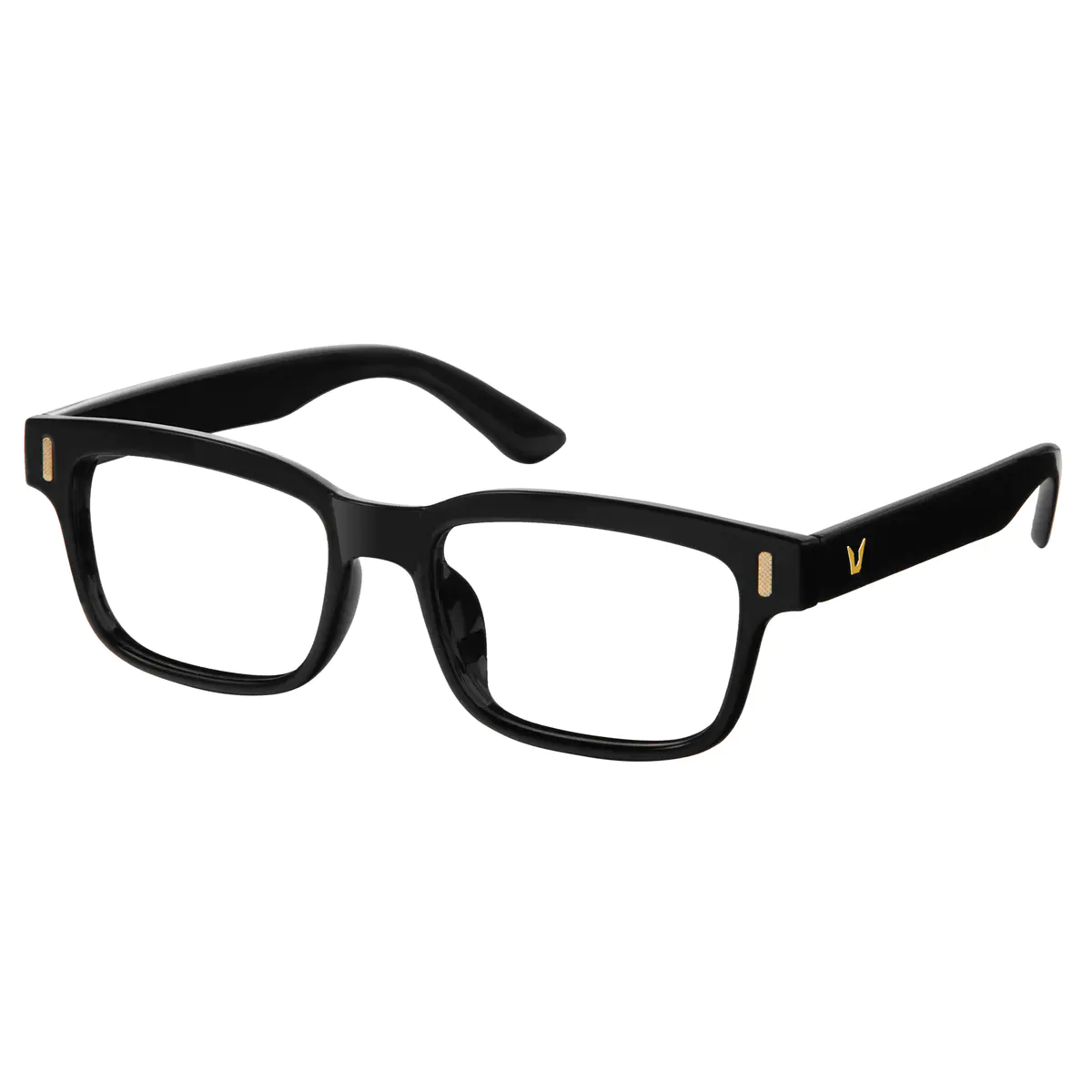 Rectangle Black Eyeglasses