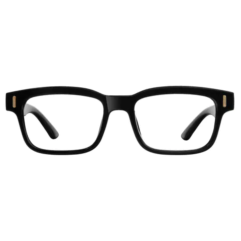 Rectangle Black Eyeglasses