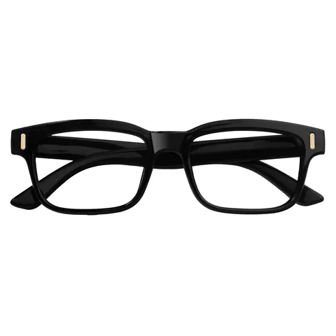 Rectangle Black Eyeglasses
