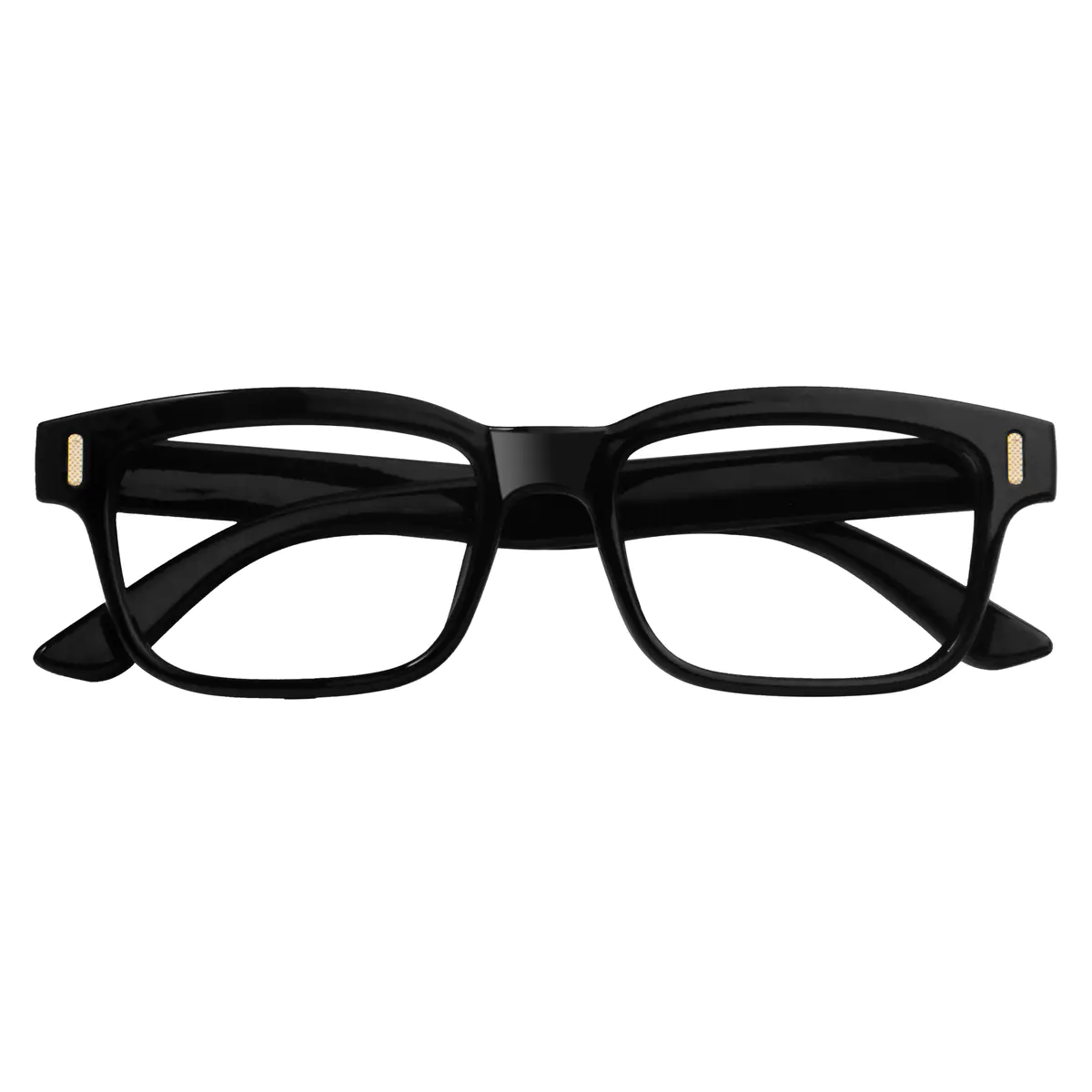 Rectangle Black Eyeglasses