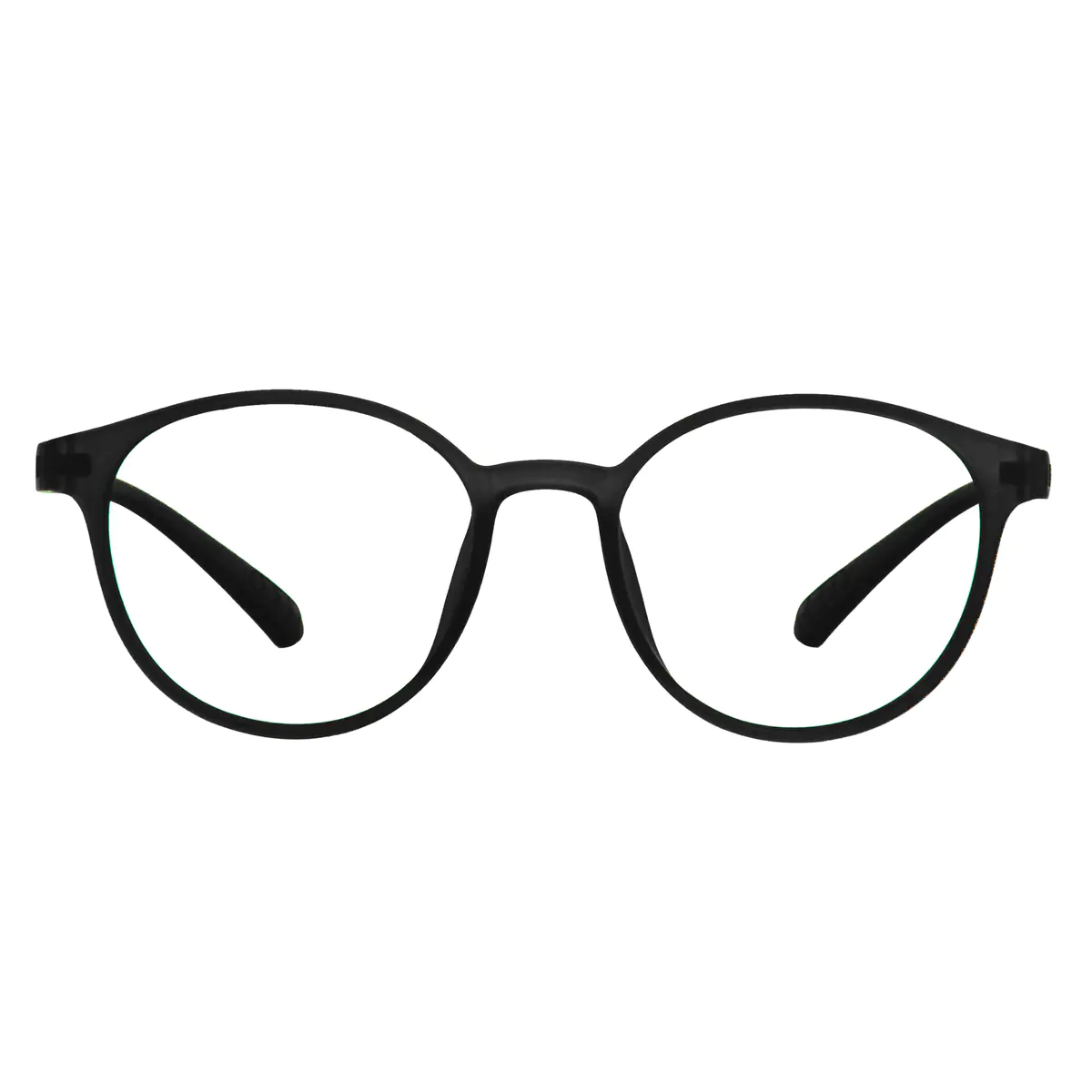 Round Black Eyeglasses