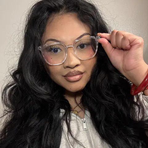 Square Clear Eyeglasses