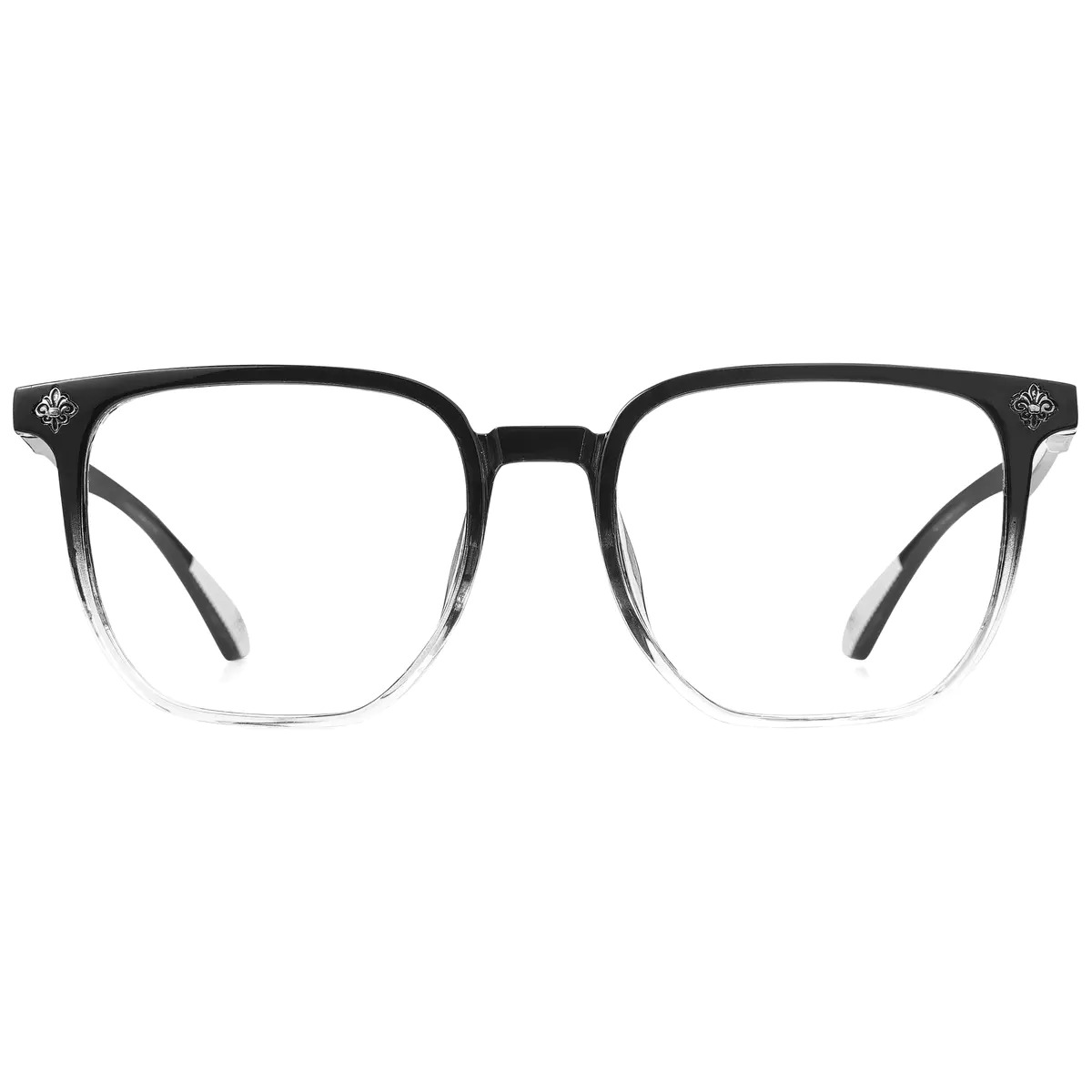 Square Black/Clear Eyeglasses